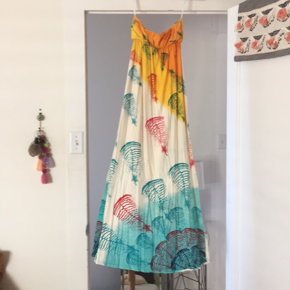 Element Strapless Maxi Dress